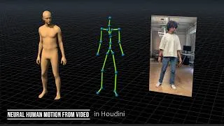 Thumbnail: Neural Human Motion from Video in Houdini