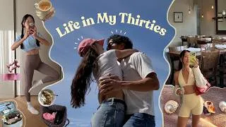 Thumbnail: falling back in love with life, productive days, strength training & quality time