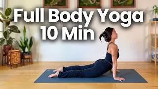 Thumbnail: 10 Min Morning Full Body Yoga | Feel Good Flow