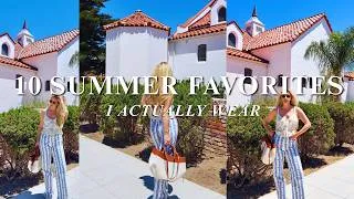 Thumbnail: 10 Summer Favorites I Can’t Stop Reaching For 🤍 | Capsule Wardrobe Essentials