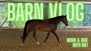 Thumbnail: Barn Vlog: Working and Riding at the Barn!