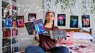 Thumbnail: i finished the *ENTIRE* boys of tommen series !! ★ binding 13 reading vlog (no spoilers)