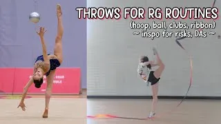 Thumbnail: Learn THROWS with EVERY APPARATUS in rhythmic gymnastics | Sophie Crane