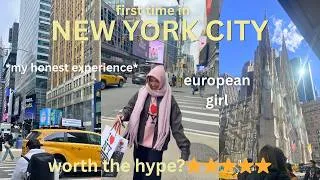Thumbnail: alone in new york as a european girl *christian edition*🚕⭐️🥯🌃✨