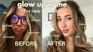 Thumbnail: GLOW UP WITH ME *unrecognizable* for NYC