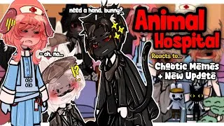 Thumbnail: (🇺🇲🇧🇷) Animal Hospital Reacts To Chaotic Memes + New Update | Anomaly Intern AU | 2X | GACHA