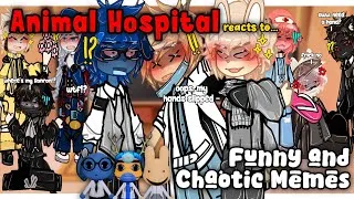Thumbnail: (🇺🇲🇧🇷🇷🇺) Animal Hospital Reacts To Funny + Chaotic Memes | Anomaly Intern AU | COMPLETE | 2X | GACHA