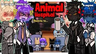 Thumbnail: (🇺🇸🇧🇷🇪🇸) Animal Hospital Reacts To... || Part 12/? || Angst/Fluff || 2x Speed || GACHA