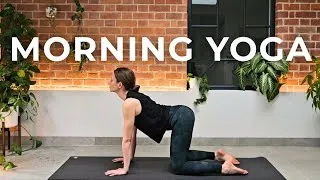 Thumbnail: 10 Min Gentle Morning Yoga For Beginners | No Props