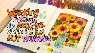 Thumbnail: working through an artwork when its just not working
