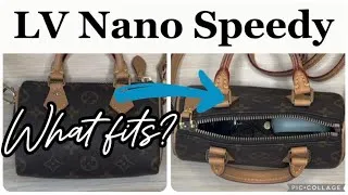 Thumbnail: Louis Vuitton Nano Speedy - What's in my bag?