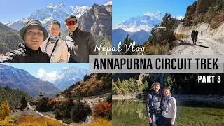 Thumbnail: Annapurna Circuit Trek Day 3! 🇳🇵The long way from Upper Pisang to Manang - a biiiiig day 🥾