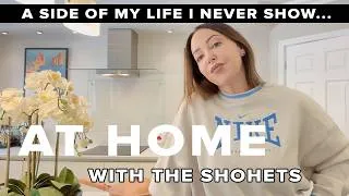 Thumbnail: VLOG / AT HOME WITH THE SHOHETS: Phone DRAMA, New Art & We FINALLY Finished the Cloakroom