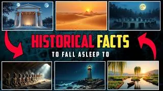Thumbnail: 10 Calming Historical Facts to Fall Asleep To | 1+ Hour Ad-Free Sleep Story & Ancient Wonders