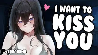 Thumbnail: [18+] Your Rival Pins You Down to Kiss You | ASMR Roleplay [Enemies to Lovers] [Confession] [Kisses]
