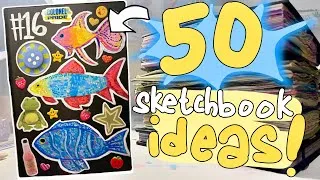 Thumbnail: 50 IDEAS TO FILL YOUR SKETCHBOOK! ★