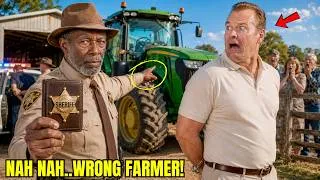 Thumbnail: Rich Neighbor Steals Black Farmer's $45K Tractor — Didn't Know the Old Man Was the County Sheriff