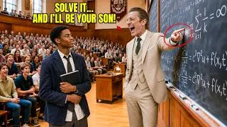 Thumbnail: Black Schoolboy Said He'd Crack What Professors Couldn't for 100 Years — They Laughed Until He Did