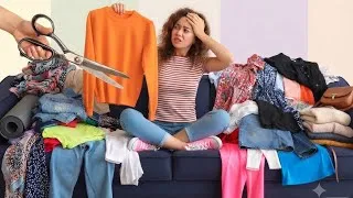Thumbnail: JUST CUT OFF YOUR OLD CLOTHES LIKE MAGIC IT TURNS INTO WONDERFUL WORKS 
