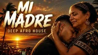 Thumbnail: MI MADRE ❤️ | Deep Afro House 2026 | Black Coffee Style | Emotional Sunset Music