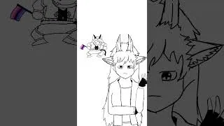 Thumbnail: I don’t care at all 🙄😒 #animation