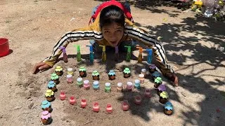 Thumbnail: Part 423  Survival Skills SMART Ideas and USEFUL in Forest With Single Mom  Jungle Life