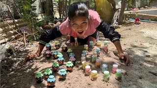 Thumbnail: Part 422  Survival Skills SMART Ideas and USEFUL in Forest With Single Mom  Jungle Life