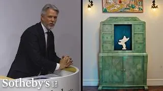 Thumbnail: Rare Cabinet Sets New Record for André Groult | Sotheby's
