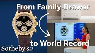 Thumbnail: From Family Drawer to World Record: A Rare Rolex Story | Sotheby's
