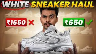 Thumbnail: 🔥BUDGET FRIENDLY🔥 - Top 5 WHITE SNEAKERS - For College Students DAILY USE🙋‍♂️