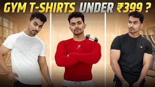 Thumbnail: 🔥SWEAT-PROOF🔥 - Top 5 GYM T-Shirts/Compressions For Men under ₹500