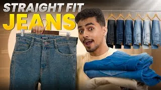 Thumbnail: 🔥Why are STRAIGHT FIT better? | Top 5 Straight/Relaxed Fit Jeans under 1000