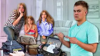 Thumbnail: SECRETLY SNEAKiNG through our BROTHER'S STUFF!