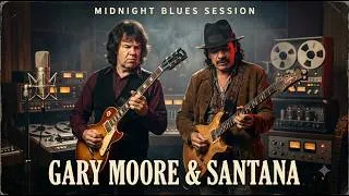 Thumbnail: Gary Moore & Santana – When the Moon Turned Every Note to Fire