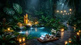 Thumbnail: Relaxing Music + Bamboo Water Sounds 🌿 Ultimate Deep Sleep & Anxiety Relief Ambience | Nature Sounds