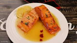 Thumbnail: Honey Glazed Salmon Recipe - The Best Salmon Recipe Ever!
