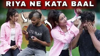 Thumbnail: RIYA CUT ✂️ MY HAIR GONE WRONG 💇‍♂️❌ #prank 