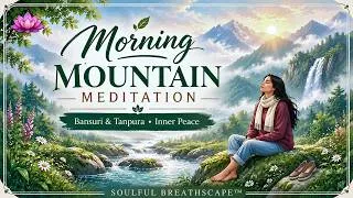 Thumbnail: Morning Mountain Meditation 🌿 Bansuri & Tanpura for Inner Peace, Stress Relief & Mental Clarity