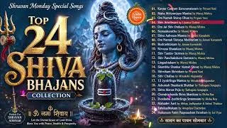 Thumbnail: Shravan Monday Special Songs 🔱 | Top 24 Shiva Bhajans Collection | Nonstop Mahadev Bhajans
