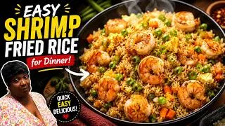 Thumbnail: SoulfulT Easy Shrimp Fried Rice for Dinner!