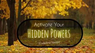Thumbnail: Activate Your Hidden Powers (20 Day Full Guide)
