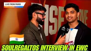 Thumbnail: SOUL REGALTOS Interview in EWC 🇮🇳 Indian Team Made. A History ✅ SOUL React OG Performance 🔥PMWC S8UL