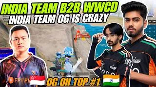 Thumbnail: India Team OG on Top #1 With B2B WWCD in EWC 🇮🇳 OG Shocked Everyone With #1 ✅ EWC PMWC International