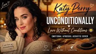 Thumbnail: Katy Perry – Unconditionally ❤️ | Love Without Conditions 🌅 | Emotional AfroSoul Acoustic Cover