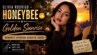 Thumbnail: Olivia Rodrigo – Honeybee 🍯🐝 | Golden Sunrise 🌅 | Romantic AfroSoul Acoustic Cover