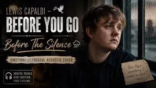 Thumbnail: Lewis Capaldi – Before You Go 🕊️ | Before The Silence 🌧️ | Emotional AfroSoul Acoustic Cover