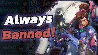 Thumbnail: Why Dva is Always BANNED in Overwatch!