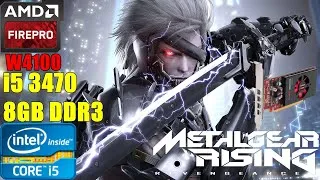 Thumbnail: MetalGear Rising Revengence - Core i5 3470 + AMD FirePro W4100 2GB - Benchmark Test | Soul Z Gaming