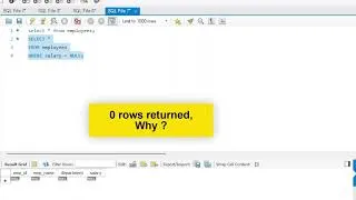 Thumbnail: Why NULL Breaks SQL Logic (Most Beginners Get This Wrong)