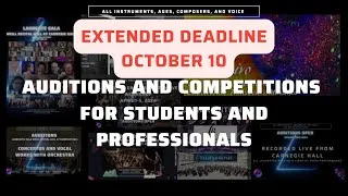 Thumbnail: Progressive Musicians 2024-2025 Season Events